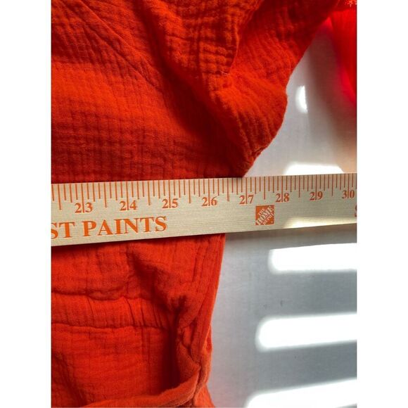 Davi & Dani 2xl Orange Top/Dress Boutique Women’s NWT A31‎ - Picture 6 of 7